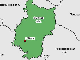 Карта Омской области. Фото: www.tavrida.ru