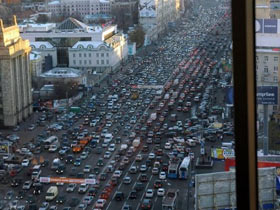 Пробка в Москве. Фото ziza.ru (с)