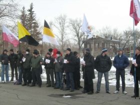Пикет в защиту 31 статьи Конституции в Барнауле. Фото: nardemsoyuz.ru