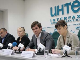 Пресс-конференция, посвященная созданию ВРЧК. Фото с сайта socialists.ru
