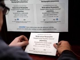 Референдум о русском языке в Латвии. Фото с сайта amic.ru