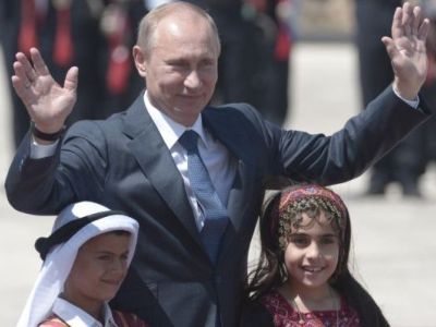 Путин в Палестине. Фото с сайта rusinform.ru