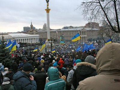 Майдан в Киеве 8 декабря. Фото: starshinazapasa.livejournal.com