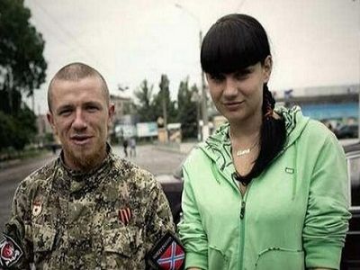 Террорист "Моторола" с новой супругой