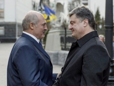Встреча Лукашенко и Порошенко. Источник - http://www.unian.net/