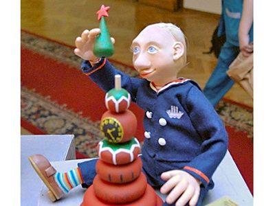 Бутафорский Путин, игрушечный Кремль. Публикуется в http://igoryakovenko.blogspot.ru/