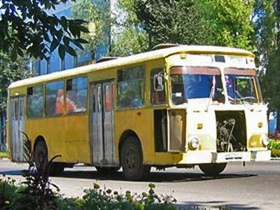 Старый автобус. Фото: Новозыбков.Ru