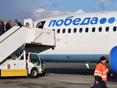 Самолет авиакомпании "Победа". Фото: Рамиль Ситдиков / РИА Новости