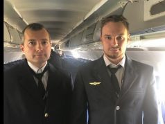 Командир экипажа Дамир Юсупов и пилот Георгий Мурзин. Фото: 