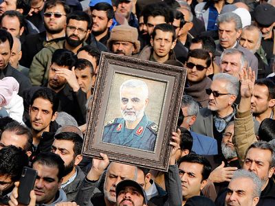 Демонстрация в Тегеране в память генерала Касема Солеймани Фото: EPA/Vostock-photo