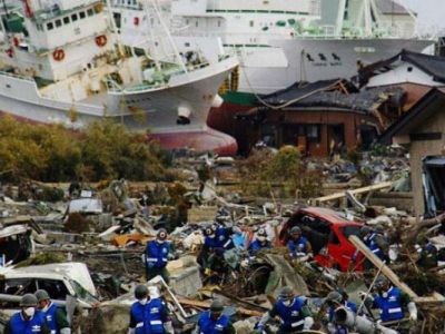 Последствия цунами в Японии, март 2011. Фото: kpi.ua