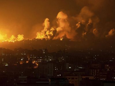 Удары ЦАХАЛ по Газе, 9.10.23. Фото: t.me/anatoly_nesmiyan