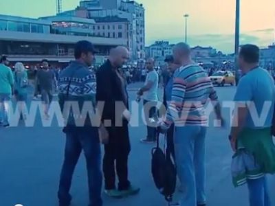 Задержание Аркадия Бабченко в Стамбуле. Кадр из ролика youtu.be/X9KSryMVAk8